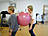 Senioren-Sportler in Aktion